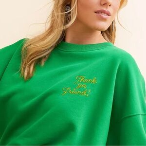WRANGLER X LAINEY WILSON WOMEN'S THANK YA FRIEND SWEATSHIRT